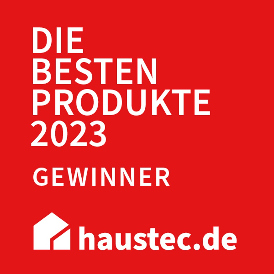 Platz 1 bei der haustec.de Leserwahl 2023 für das Geberit Spülventil Typ 212