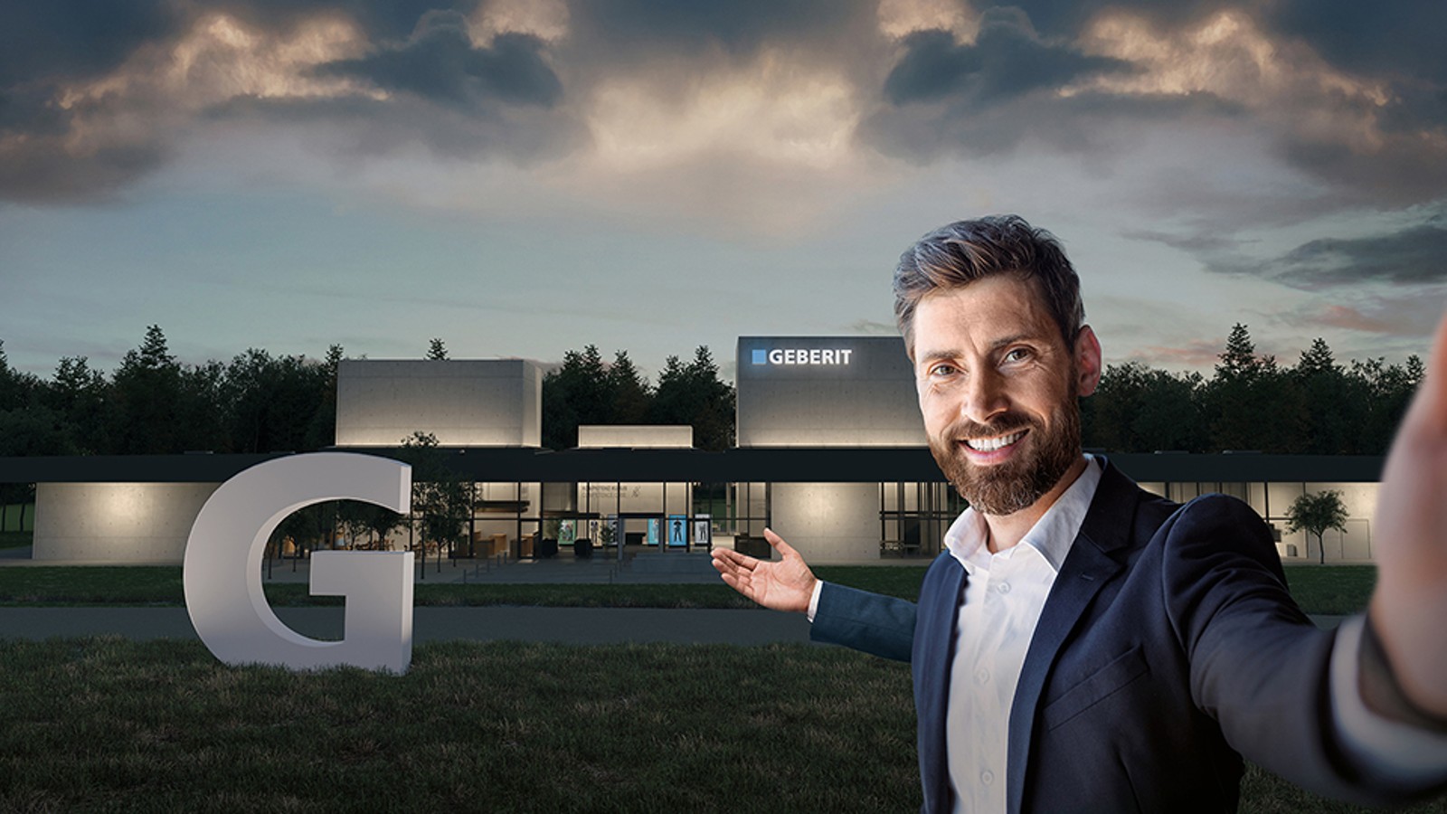 Trainer Kundenschulung im Geberit Campus