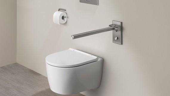 Spülrandloses Geberit ONE WC mit TurboFlush-Spültechnik