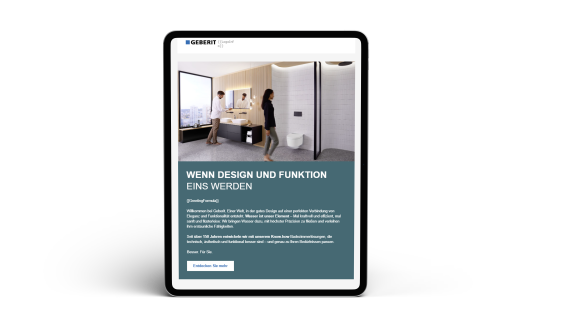 Geberit Badezimmer Newsletter Geberit Badezimmer Newsletter