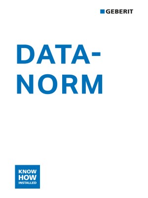 Datanorm 4.0 mit Bruttopreisen für Geberit Systeme 2024 - DATANORM