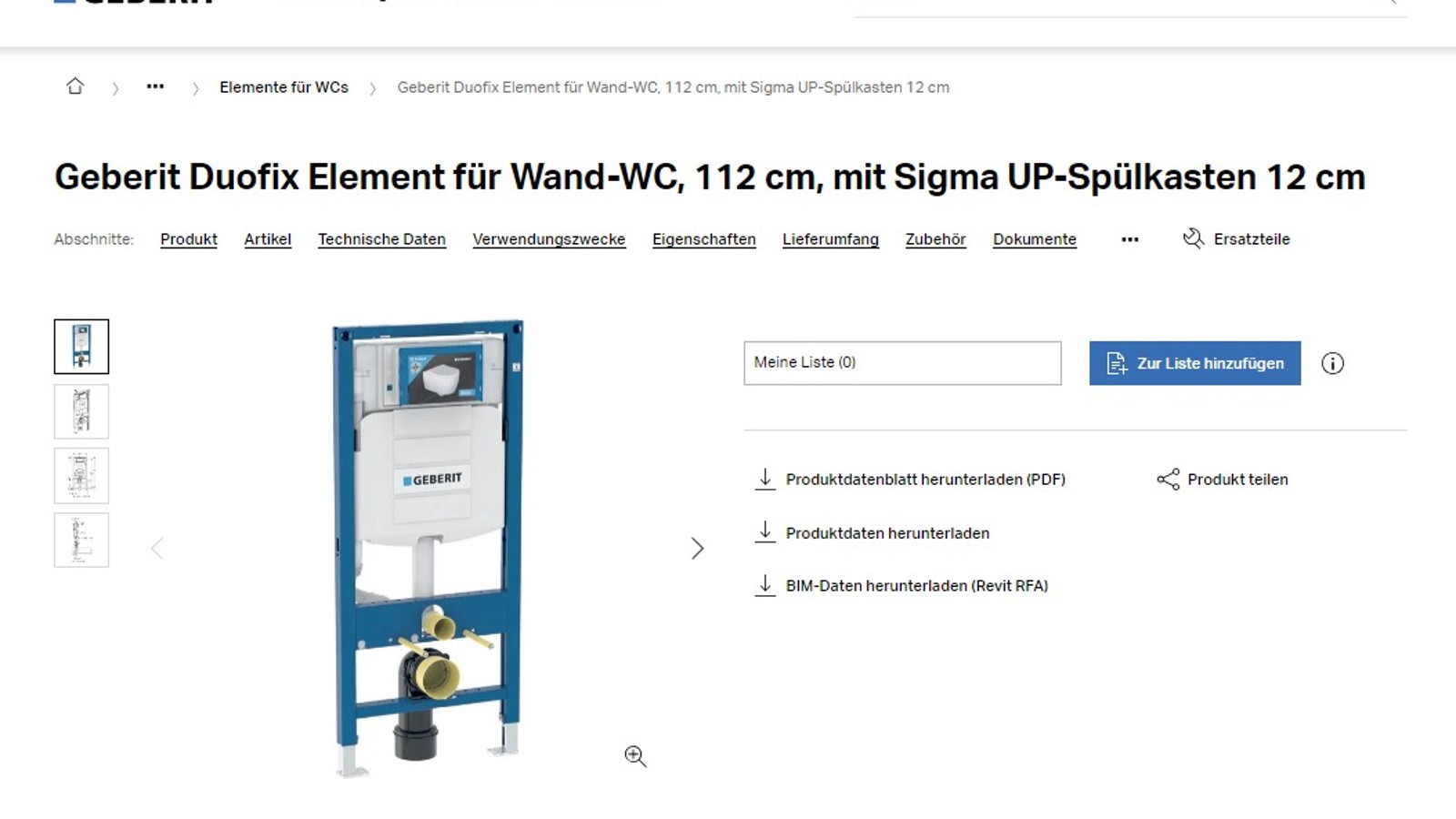 CAD-Daten herunterladen - Schritt 1