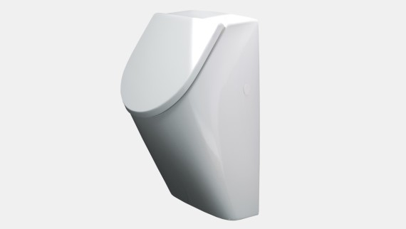 Urinal Geberit Renova Plan mit elegantem Deckel