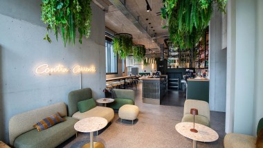 Das hauseigene Restaurant Contra Corrente. Das hauseigene Restaurant Contra Corrente.