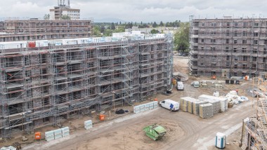 Auf dem August-Klingler-Areal in Karlsruhe-Daxlanden entstehen 354 neue Wohneinheiten in stadtnaher Lage.