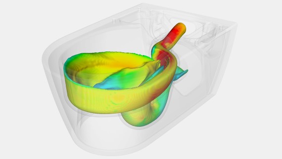 Geberit TurboFlush-Spültechnik