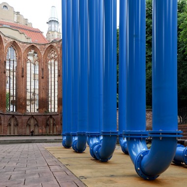 "Radiator" in der Franziskaner-Klosterkirche im Berliner Ortsteil Mitte (© Studio Candy Lenk Berlin in Kooperation mit Anna Borgmann)