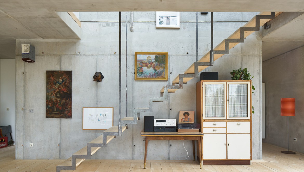 Maisonette Atelierhaus in Hamburg, © Stephan Baumann