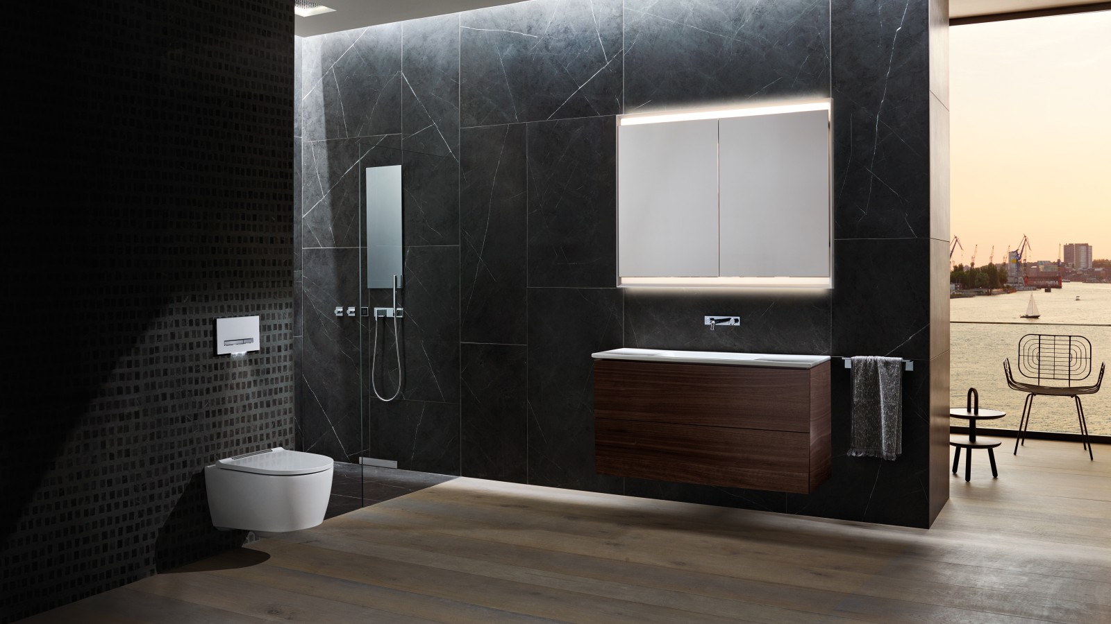 Geberit ONE vor der Wand