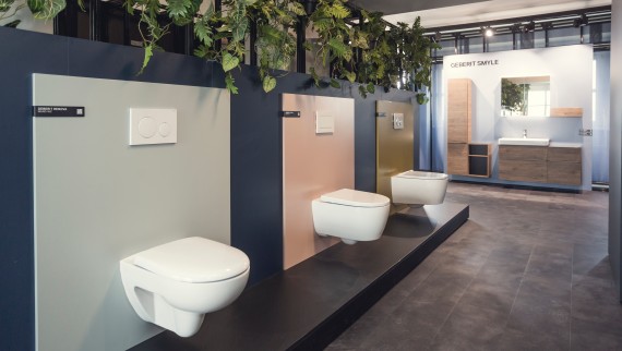 Neue Ausstellungsräume im Geberit Keramikwerk in Haldensleben Neue Ausstellungsräume im Geberit Keramikwerk in Haldensleben