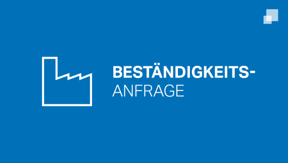 Beständigkeitsanfrage Beständigkeitsanfrage