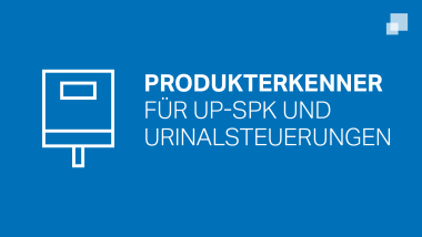 Geberit Produkterkenner für UP-Spülkästen und Urinalsteuerungen