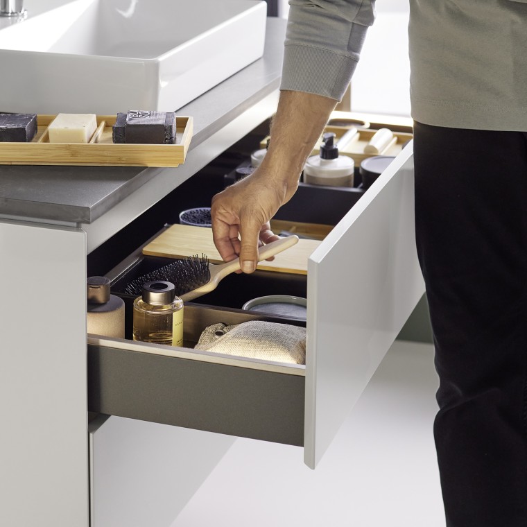 Modulares Ordnungssystem mit praktischen Einlegefächern