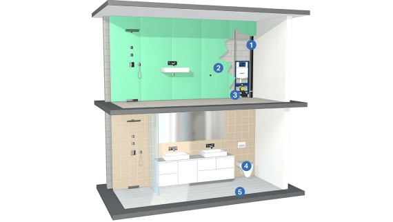 Lösungen für Schallschutz bei Sanitärinstallationen