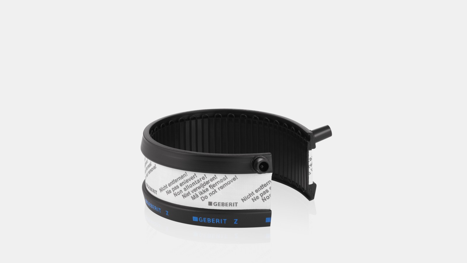 Geberit Pluvia: Installation der Fixpunkte mit dem Geberit Elektroschweißband