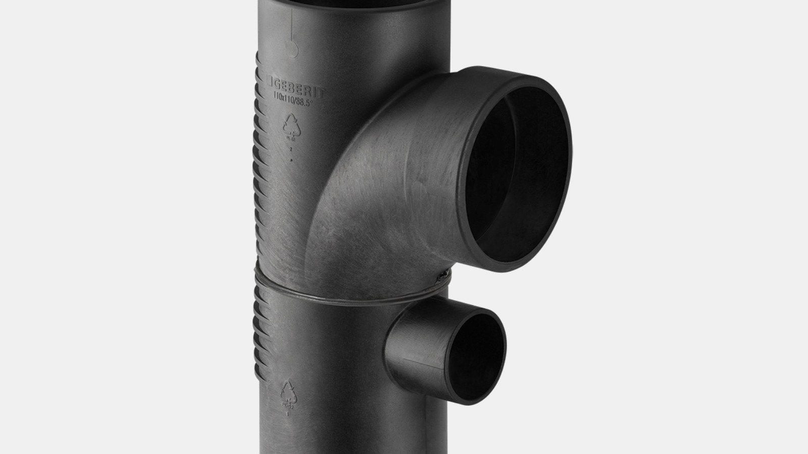 Geberit Silent-db20 Kombibogenabzweig 88,5° Geberit Silent-db20 Kombibogenabzweig 88,5°