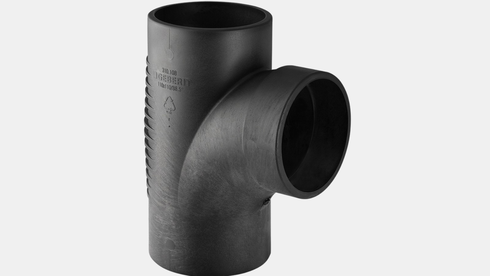 Geberit Silent-db20 Bogenabzweig 88,5° Geberit Silent-db20 Bogenabzweig 88,5°