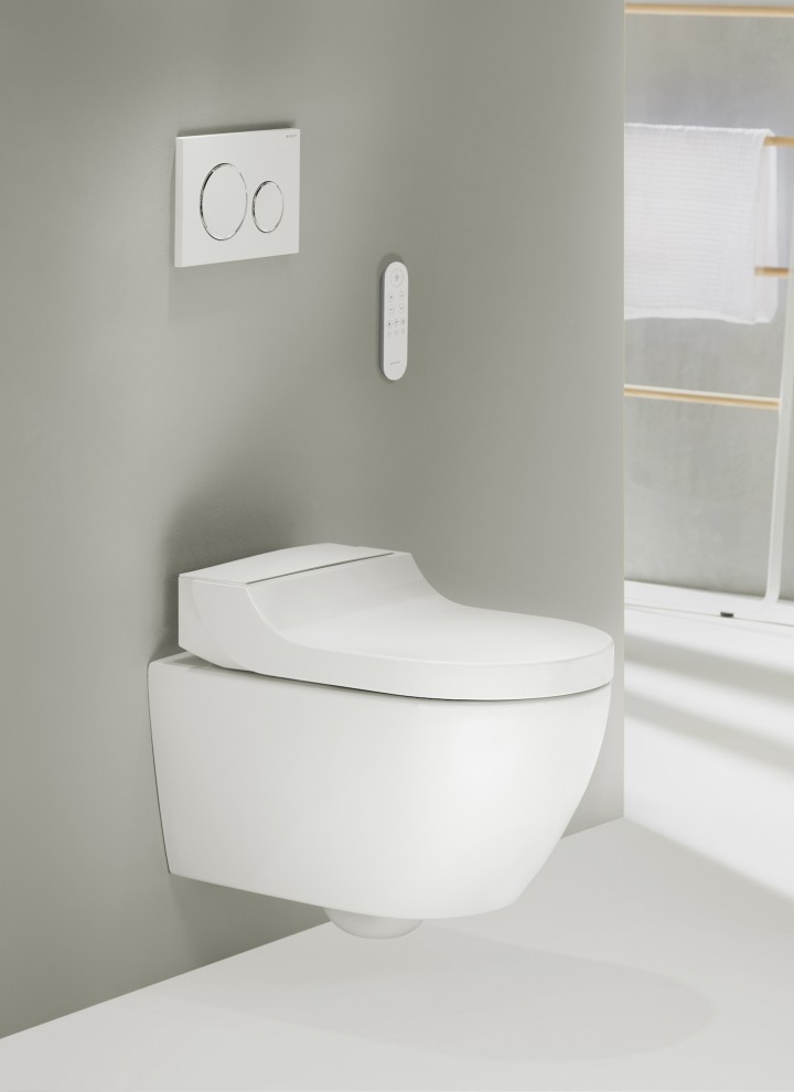 Dusch-WC Geberit Tuma Komplettanlage Dusch-WC Geberit Tuma Komplettanlage