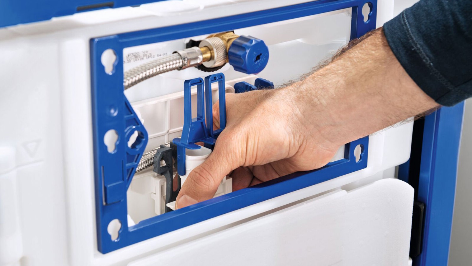 Geberit Typ 212 Heberglocke: Durch die kompakten Abmessungen sind die Ventile einfach aus- und einbaubar