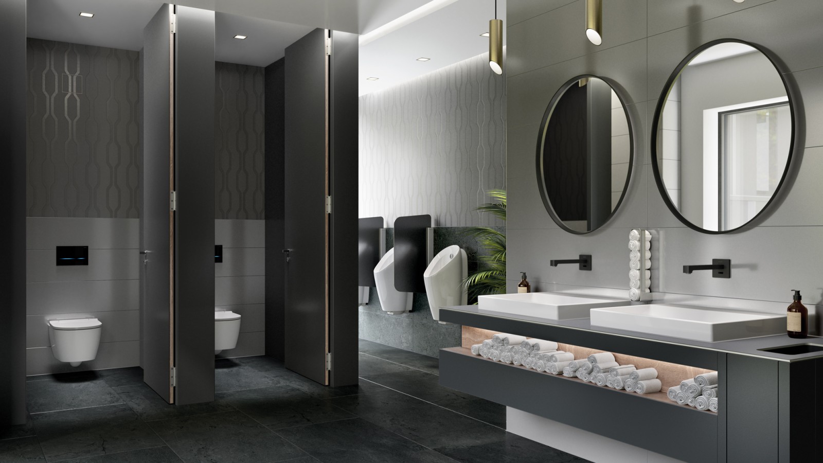 Sanitärraum für Advanced-Option Sanitärraum für Advanced-Option