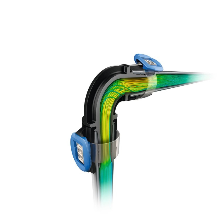 Druckverlustoptimiertes Versorgungssystem Druckverlustoptimiertes Versorgungssystem