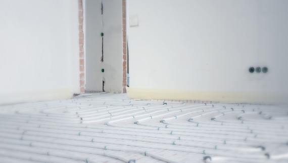 Anwendung Fußbodenheizung