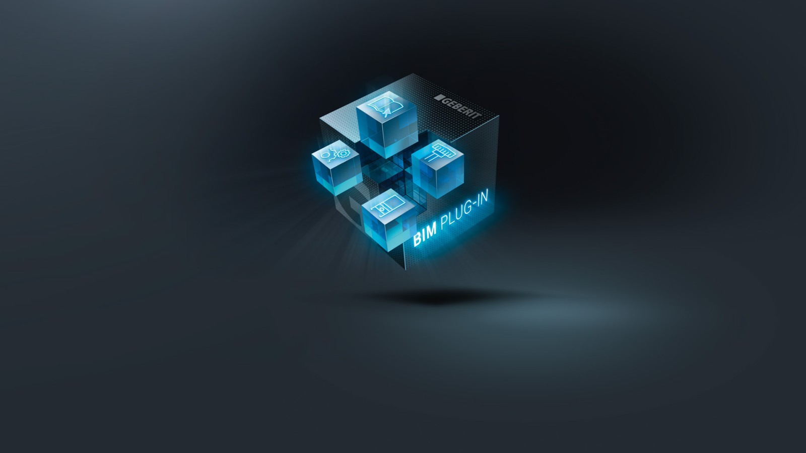 Geberit BIM Plug-in mit den einzelnen Modulen