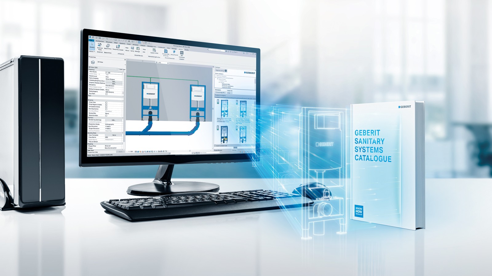 Geberit BIM-Daten für Autodesk Revit®