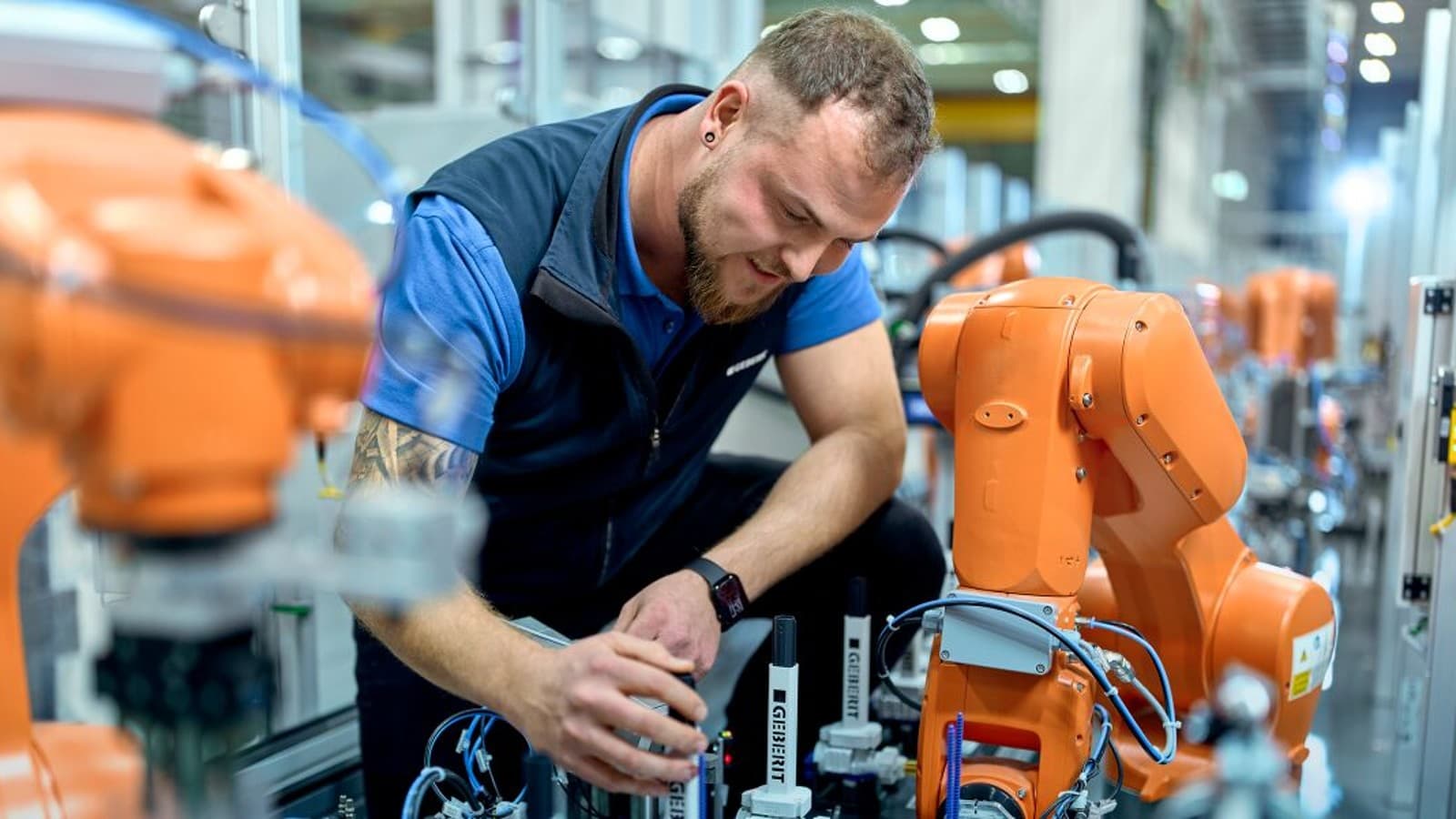 Arbeiten bei Geberit