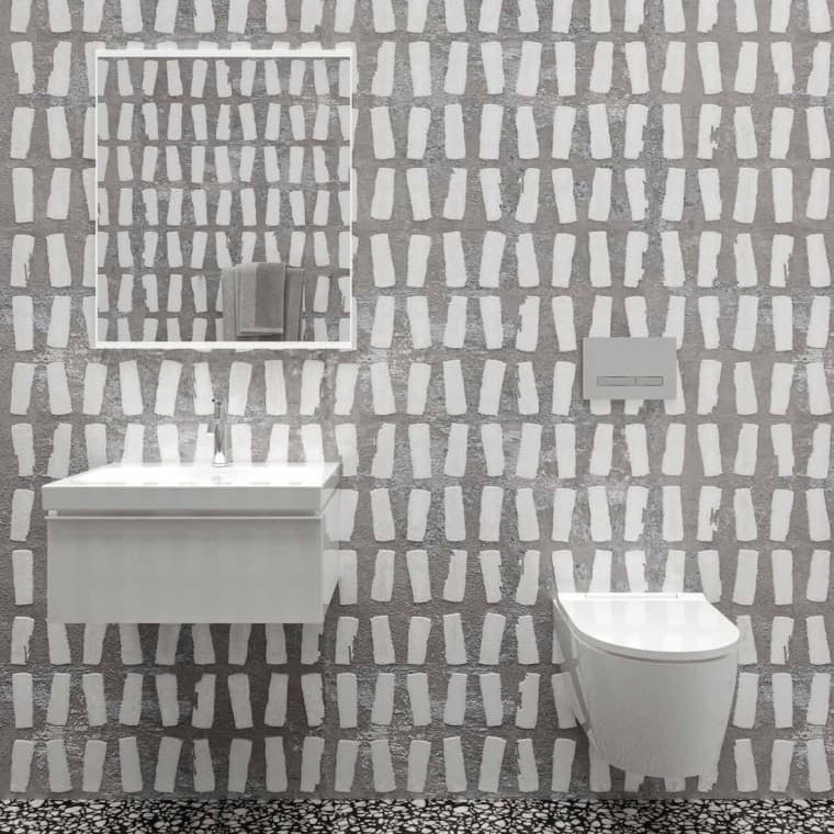 "H.O.M.E. Haus 2023": Das Gästebad (© Earchstudio / O&O Baukunst) "H.O.M.E. Haus 2023": Das Gästebad (© Earchstudio / O&O Baukunst)