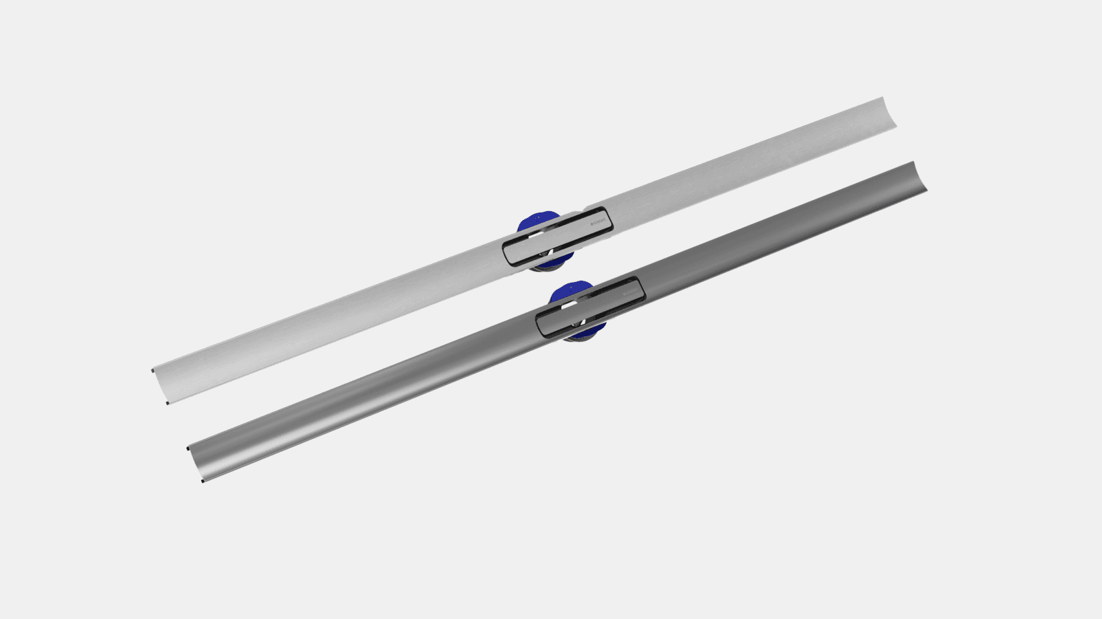 Geberit CleanLine30 Duschrinne in Edelstahl gebürstet und schwarz Geberit CleanLine30 Duschrinne in Edelstahl gebürstet und schwarz