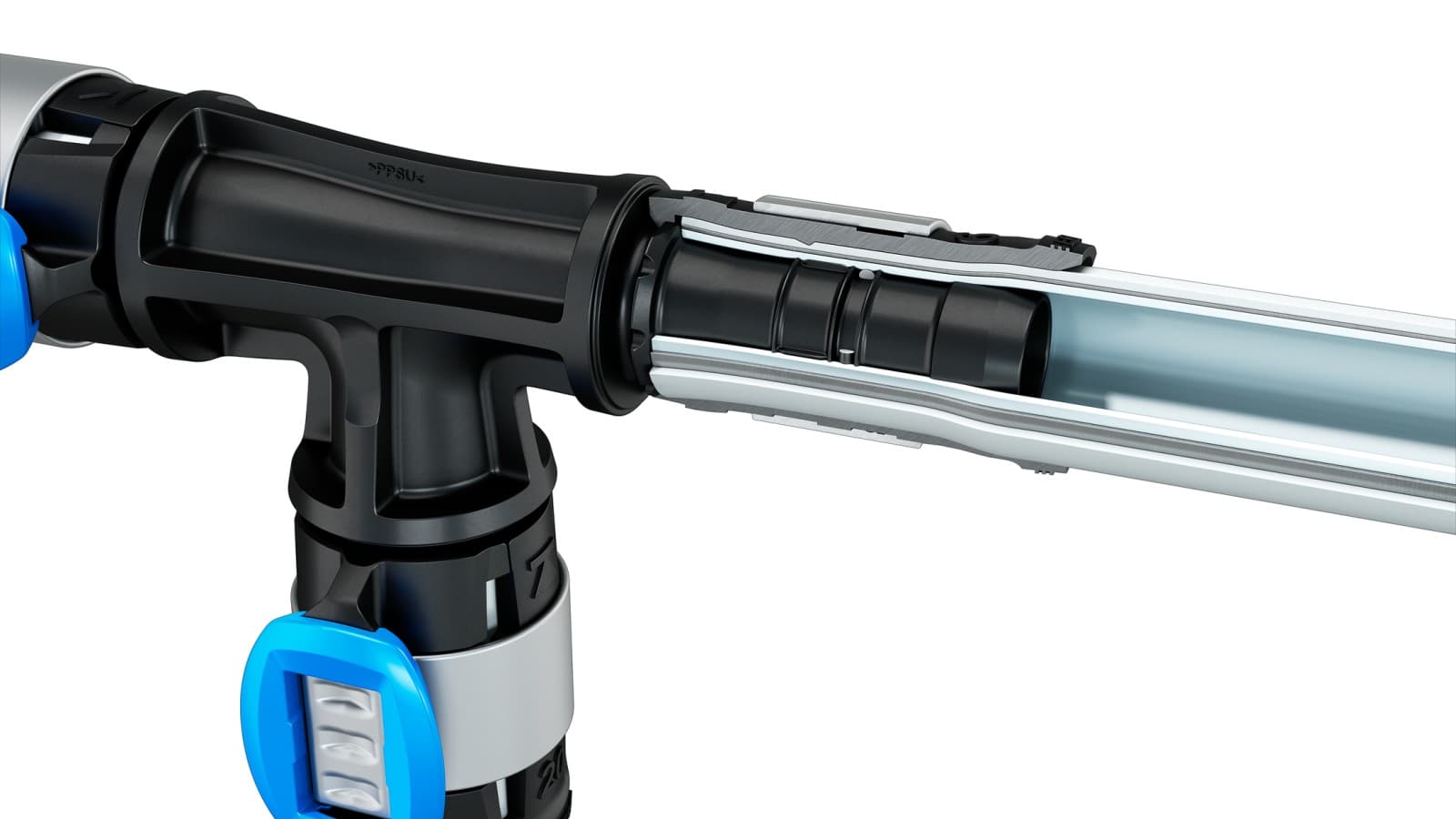 Geberit FlowFit verpresst Geberit FlowFit verpresst