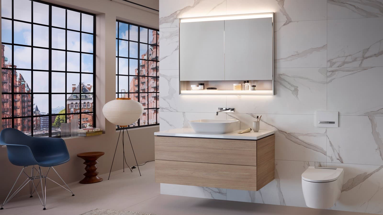 Geberit ONE Spiegelschrank mit ComfortLight Geberit ONE Spiegelschrank mit ComfortLight