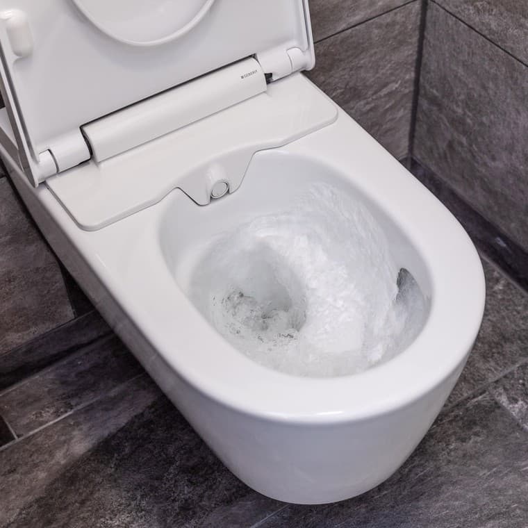 TurboFlush-Spülung im AquaClean Sela TurboFlush-Spülung im AquaClean Sela