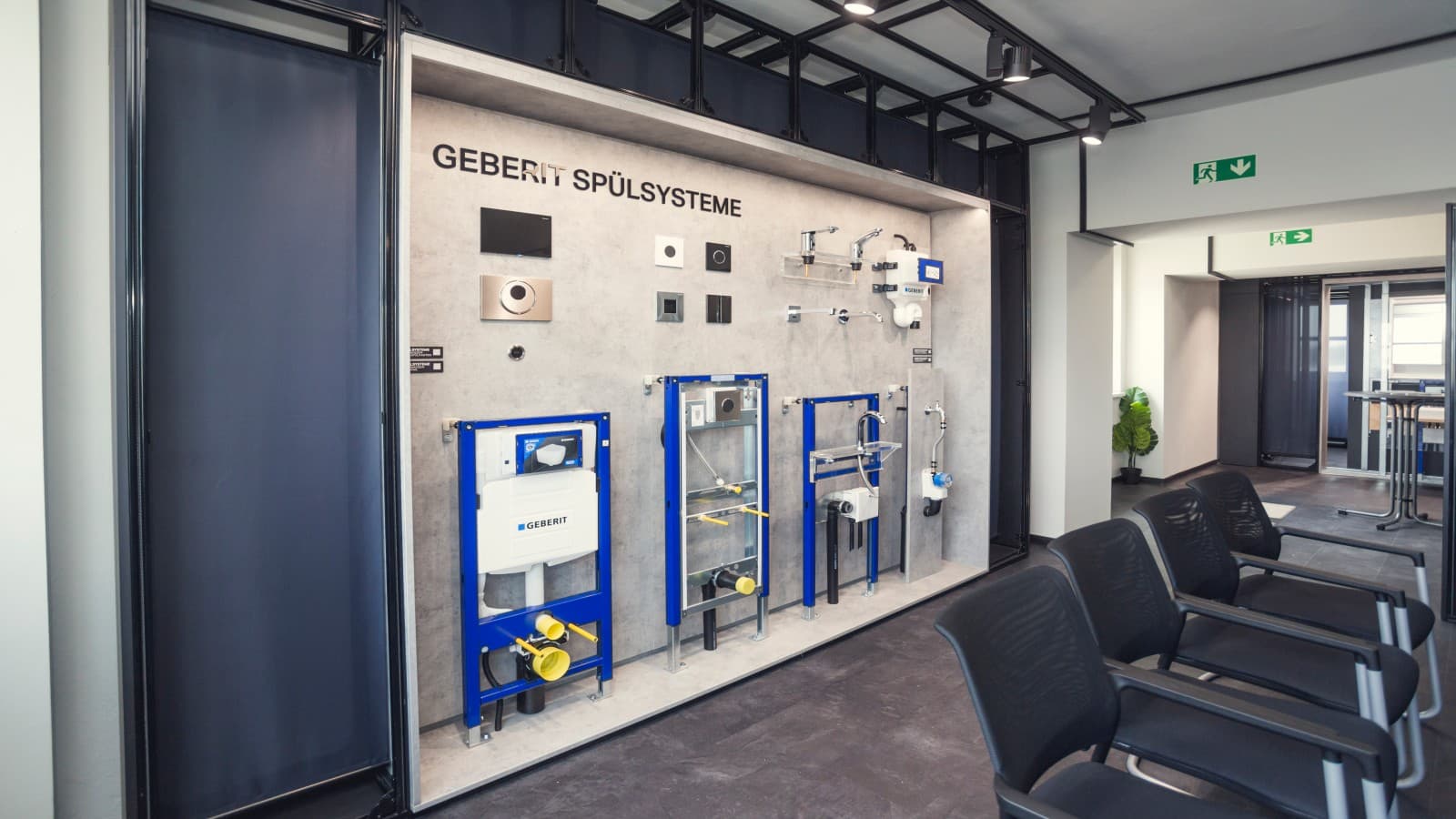 Geberit Spülsysteme in der Ausstellung vom Geberit Keramikwerk in Haldensleben. Geberit Spülsysteme in der Ausstellung vom Geberit Keramikwerk in Haldensleben.