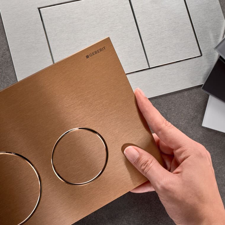 Geberit Betätigungsplatten der Serie Sigma40 Geberit Betätigungsplatten der Serie Sigma40