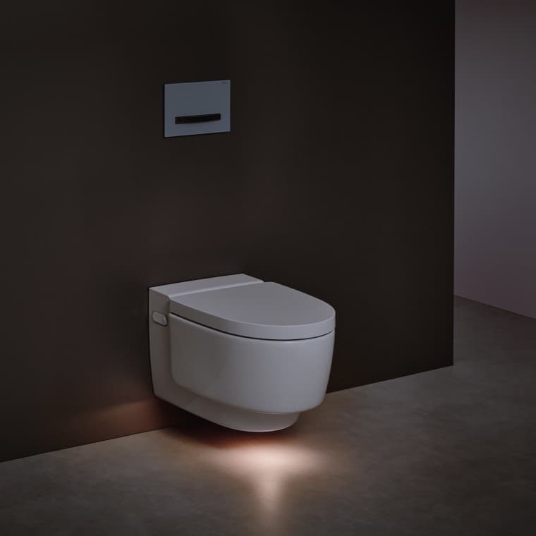Geberit AquaClean Mera Comfort Dusch-WC mit Orientierungslicht Geberit AquaClean Mera Comfort Dusch-WC mit Orientierungslicht