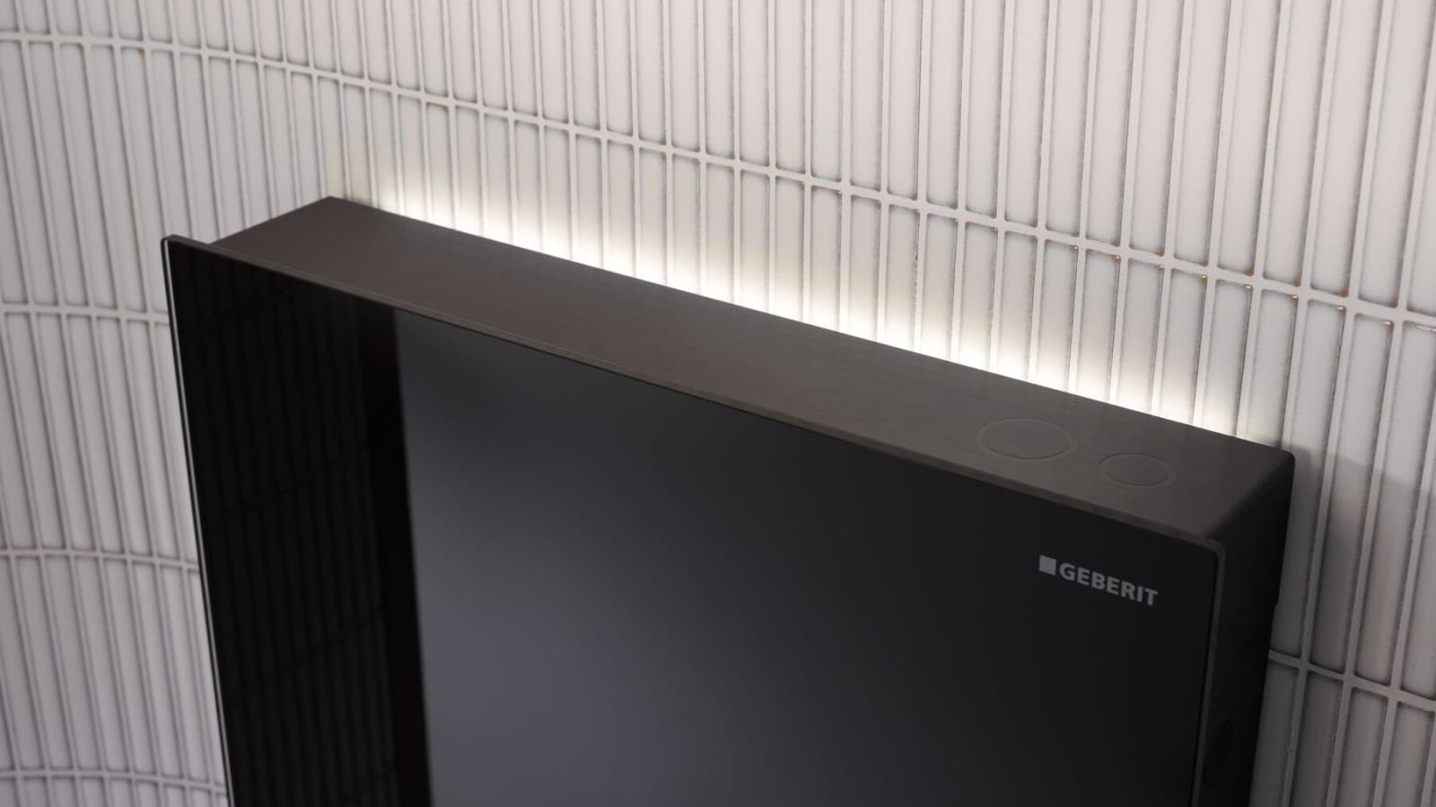 Geberit Monolith Plus mit stufenlos steuerbaren ComfortLight Geberit Monolith Plus mit stufenlos steuerbaren ComfortLight