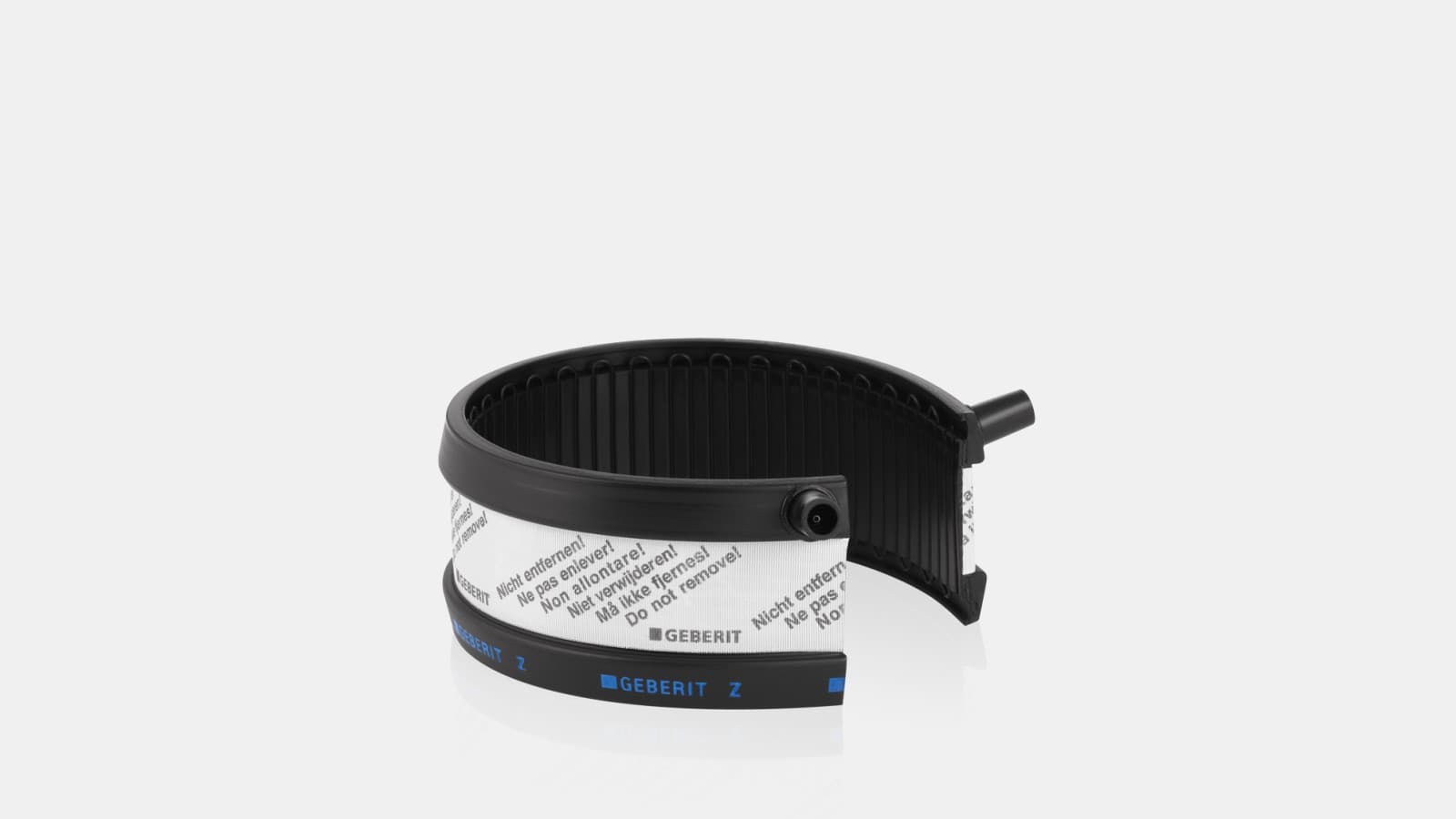 Geberit Pluvia: Installation der Fixpunkte mit dem Geberit Elektroschweißband Geberit Pluvia: Installation der Fixpunkte mit dem Geberit Elektroschweißband