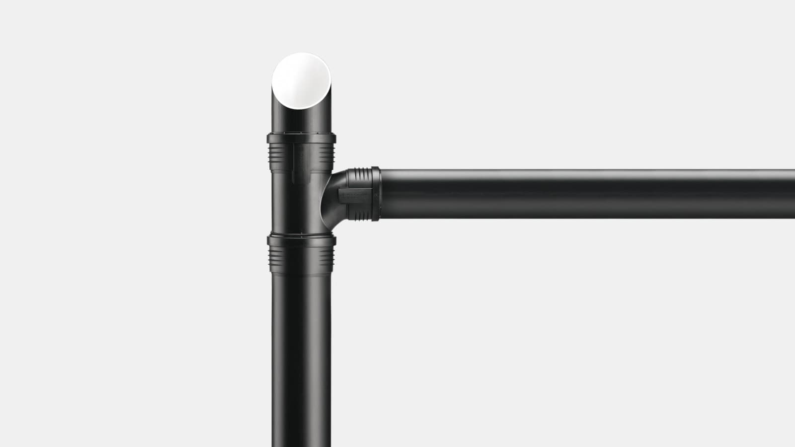 Geberit Silent-PP lässt sich einfach und sicher installieren. Geberit Silent-PP lässt sich einfach und sicher installieren.