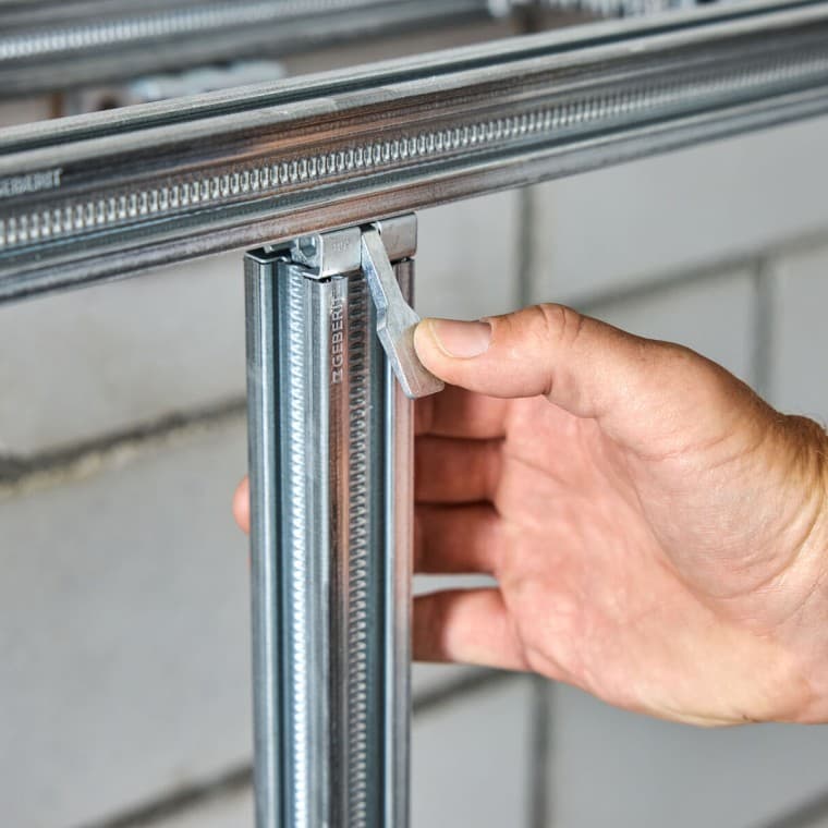 Werkzeuglose Fixierung Werkzeuglose Fixierung