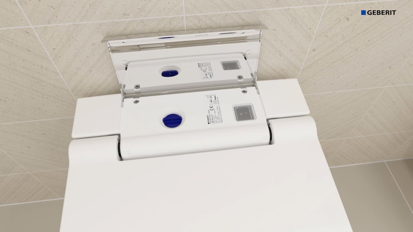 So schalten Sie Ihr AquaClean Sela ein So schalten Sie Ihr AquaClean Sela ein